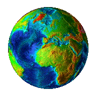 Spinning Globe Image